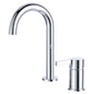 Sansa Basin/Bath Outlet & Hob Mixer Set, Chrome