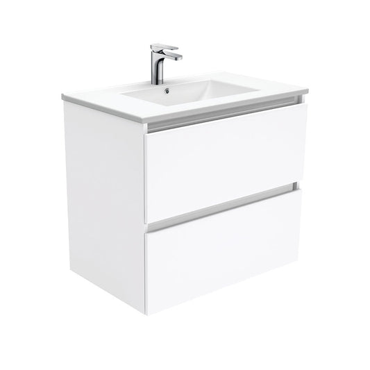 DOLCE Ceramic 750 QUEST 2 Drawer Wall Hung Cab 1TH