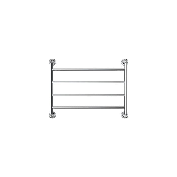 Lillian Heated Towel Rail, 600 x 450mm, Chrome
