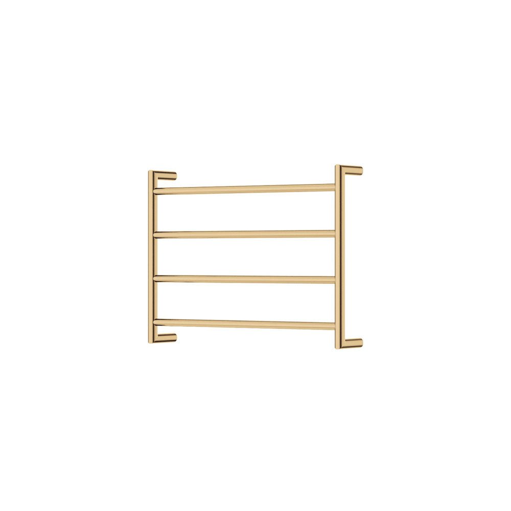KAYA Round Heated Towel 6045 Urban Brass (4 Bars) 600x450x100mm