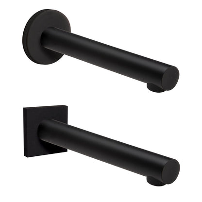 HUSTLE Bath Outlet 180mm Matte Black