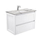 SARAH CALACATTA MARBLE 900 HAMPTON Wall Hung Cab 1TH