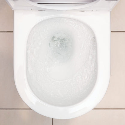 Aluca Back-to-Wall Toilet Suite, Slim Seat