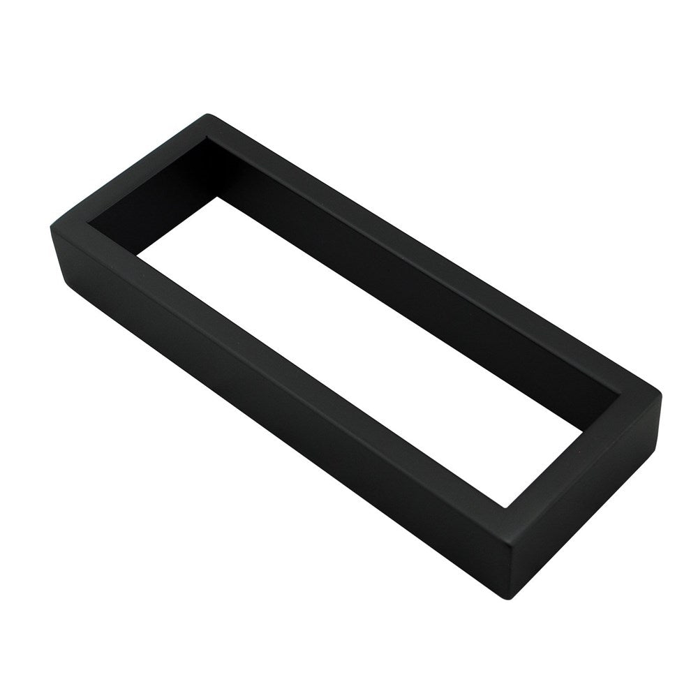 Cavallo Matte Black Square Hand Towel Rail 260mm