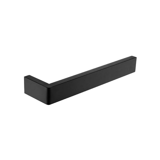 Cavallo Matte Black Square Towel Ring 255mm