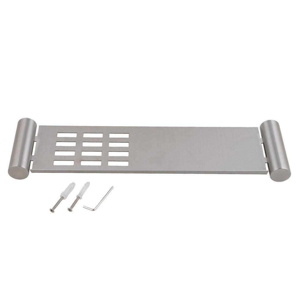 Esperia Brushed Nickel Towel Shelf