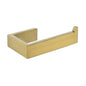 Cavallo Brushed Yellow Gold Square Toilet Roll Holder