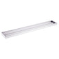 Cavallo Brushed Nickel Square Double Towel Rail 800mm