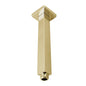 Cavallo Brushed Yellow Gold Square Ceiling Shower Arm 200mm