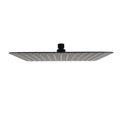 Cavallo 12" Matte Black Ultra-thin Shower head