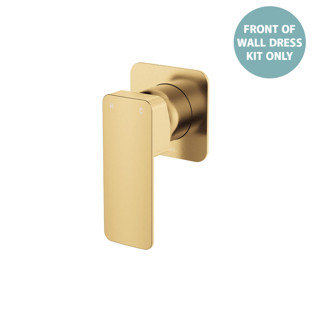 Tono Wall Mixer Dress Kit, Urban Brass, Square Plate