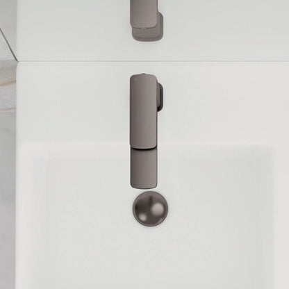 Tono Basin Mixer, Gun Metal