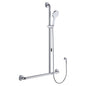 Luciana Care Inverted T Rail Showerwith Push/Pull Slider, Right-Hand
