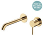 KAYA Basin/Bath Wall Mixer 200 Dress Kit Urban Brass Round Plate