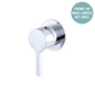 SANSA Wall Mixer Dress Kit Chrome Small Round Plate