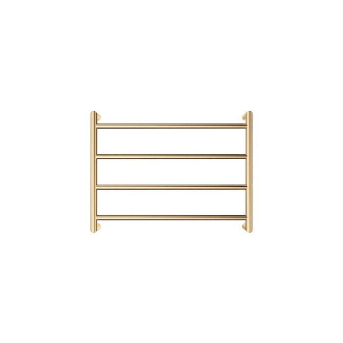 KAYA Round Heated Towel 6045 Urban Brass (4 Bars) 600x450x100mm