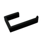 Cavallo Matte Black Square Toilet Roll Holder