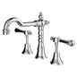 LILLIAN Lever Shepherds Crook Basin Set Chrome