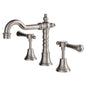 LILLIAN Lever Shepherds Crook Basin Set Brushed Nickel