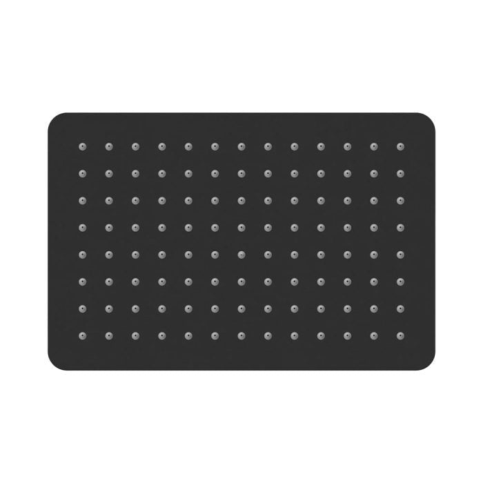KOKO Shower Head Matte Black 200x300x4mm