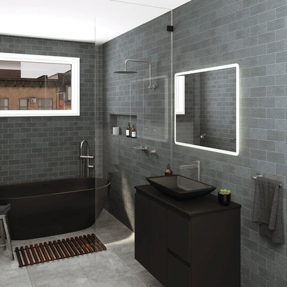 Round Gooseneck Shower Arm Gun Metal