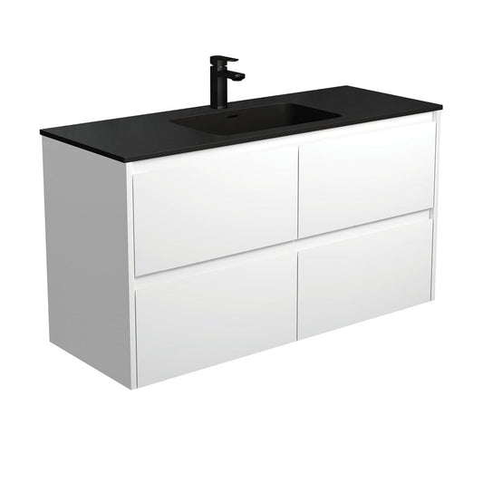 MONTANA AMATO 1200 Matte White Vanity Wall Hung 1TH