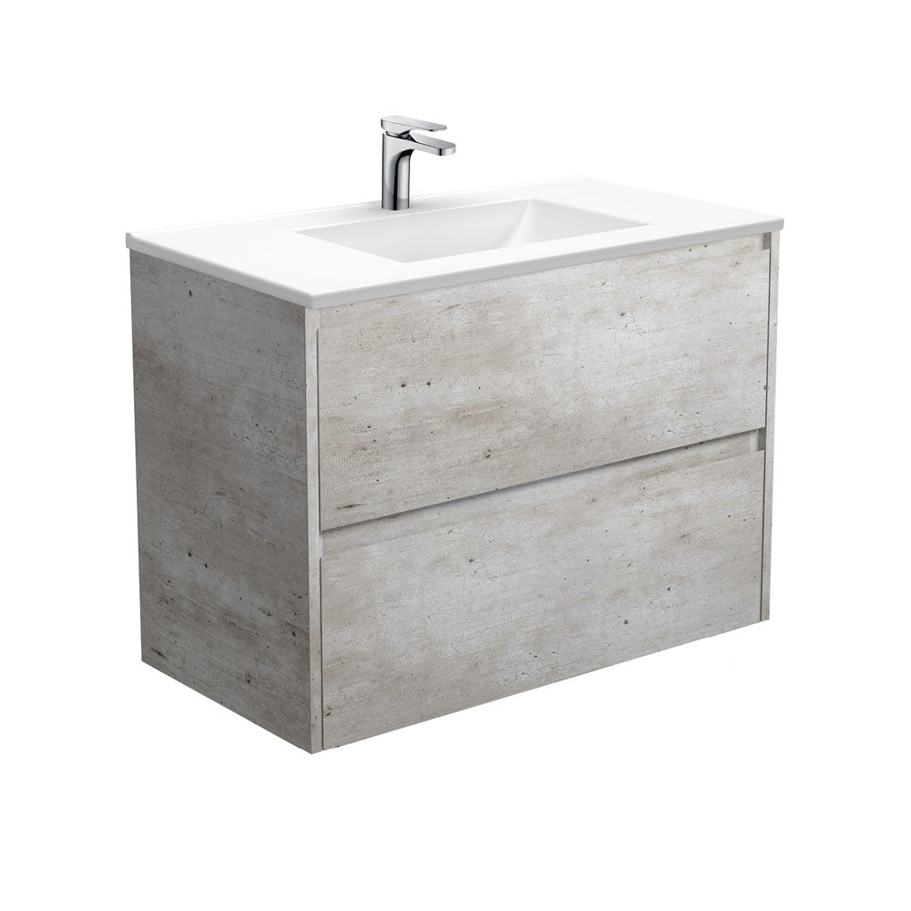 VANESSA AMATO 900 INDUSTRIAL Vanity Wall Hung 1TH