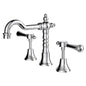 LILLIAN Lever Shepherds Crook Basin Set Chrome