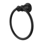 LILLIAN Towel Ring Matte Black