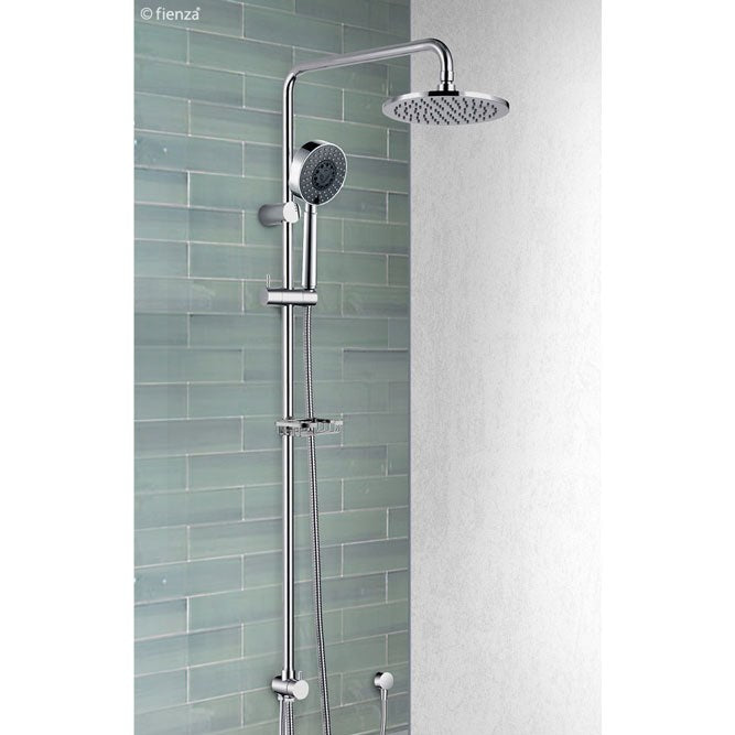 MICHELLE Multifunction Twin Rail Shower with Soap Basket