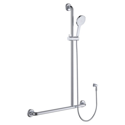 LUCIANA CARE Inverted T Rail Shower Right Hand