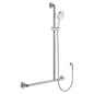 LUCIANA CARE Inverted T Rail Shower Right Hand