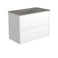 SATORI AMATO 900 Satin White Vanity Wall Hung