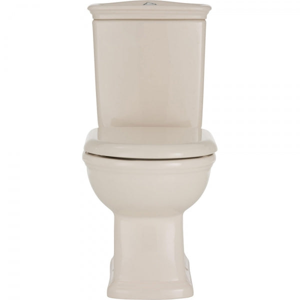RAK Washington Ivory Close-Coupled Toilet Suite, S-Trap 240