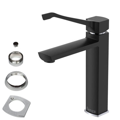KOKO CARE Medium Basin Mixer Matte Black 235mm High
