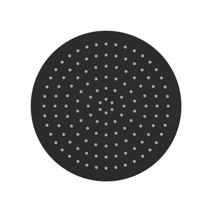 KAYA Round Shower Head 300mm with tip nozzles Matte Black