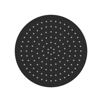 KAYA Round Shower Head 300mm with tip nozzles Matte Black
