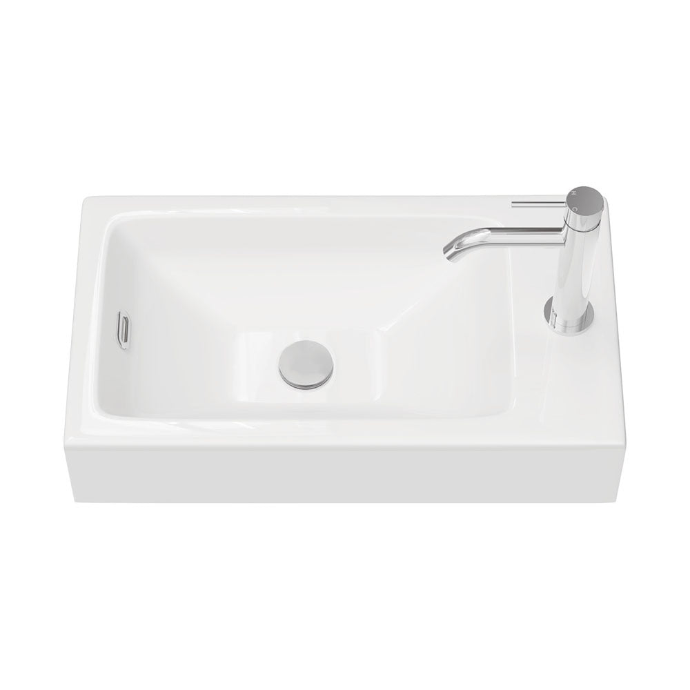 Ralph Slim Ensuite Depth Poly-Marble Basin-Top
