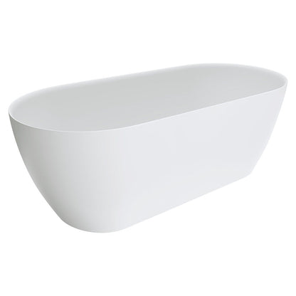 Kaya Cast Stone Solid Surface Bath, 1700mm