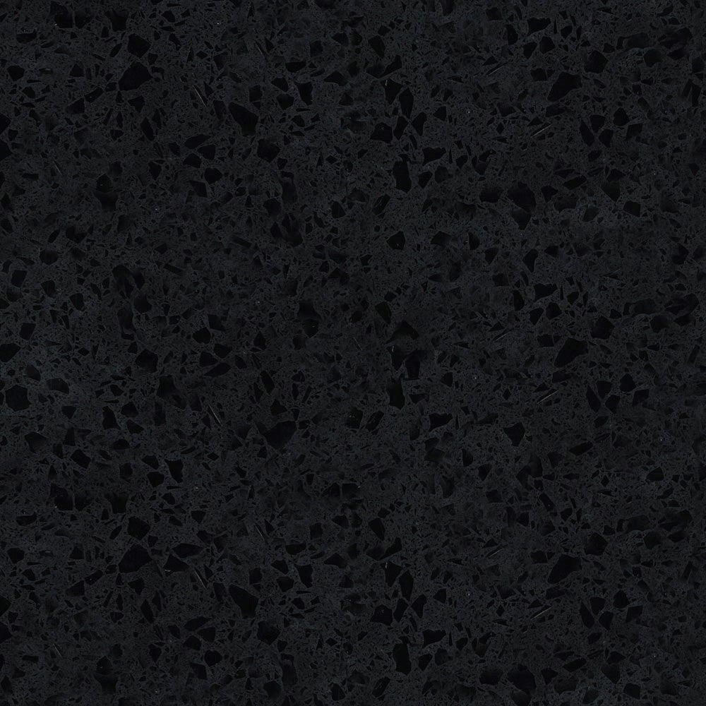 SARAH Semi Inset BLACK SPARKLE 750mm Basin Top ONLY NTH