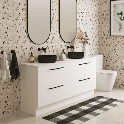 Carmen All Drawer 1800 Double Bowl Floor Standing Vanity