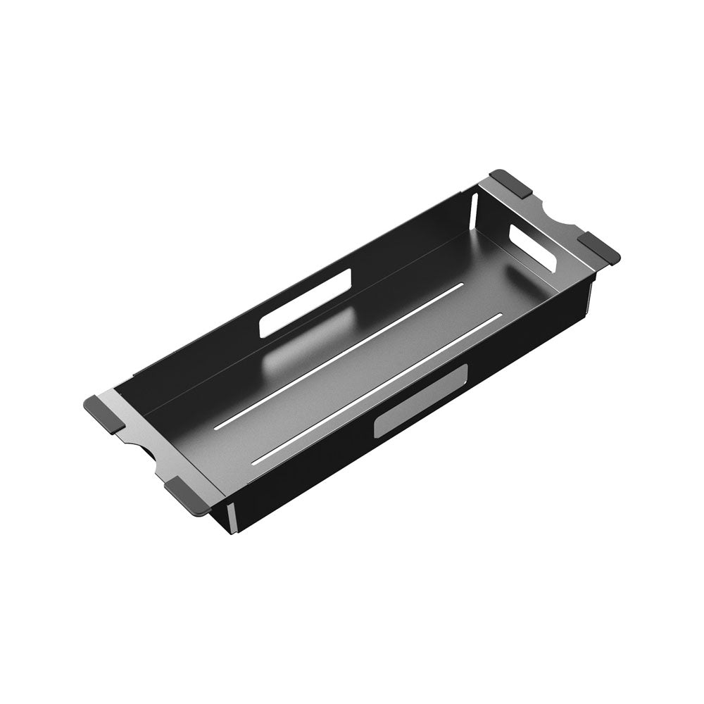 HANA Double Bowl Sink 55L Inc CM Colander Roller Protector 2 Top/Undermount 760x450x200mm