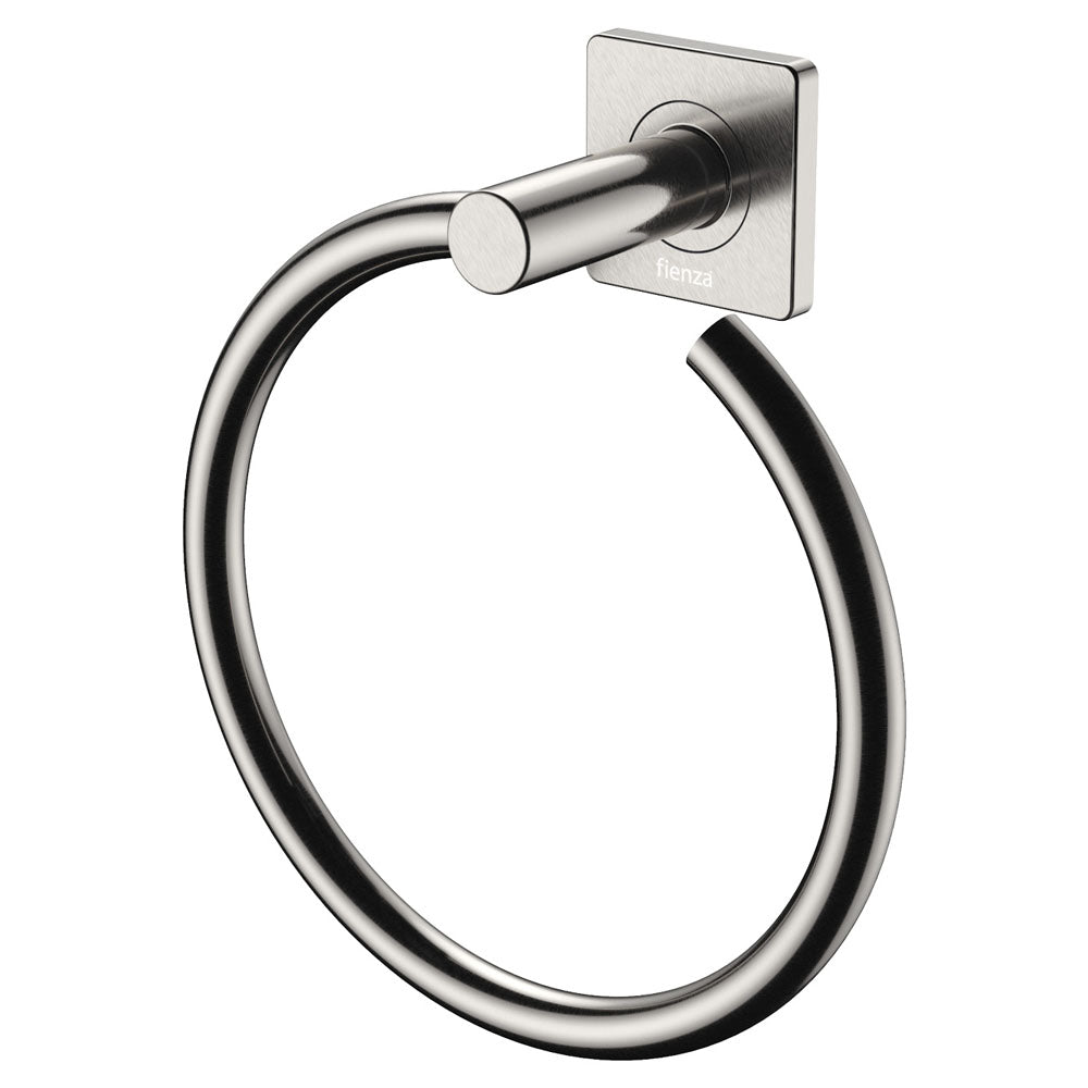 SANSA Towel Ring Brushed Nickel