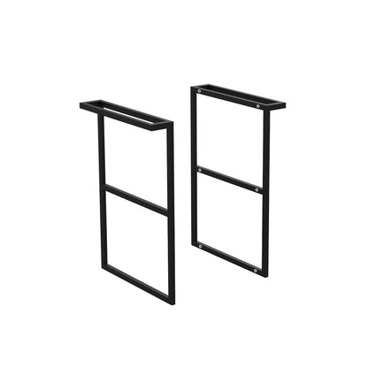 AMATO Metal Towel Rail Frame Kit Matte Black (2pc)