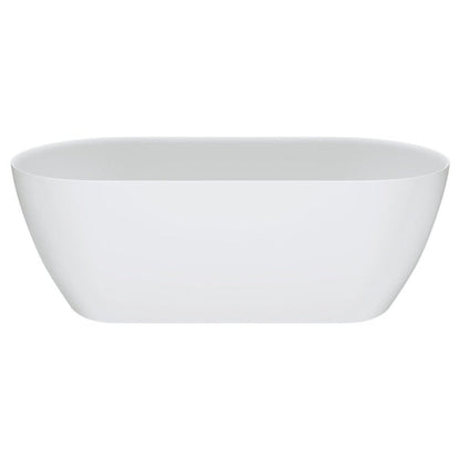 Kaya Cast Stone Solid Surface Bath, 1700mm