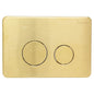 RT Stainless Steel Round Button Flush Plate Urban Brass PVD finish