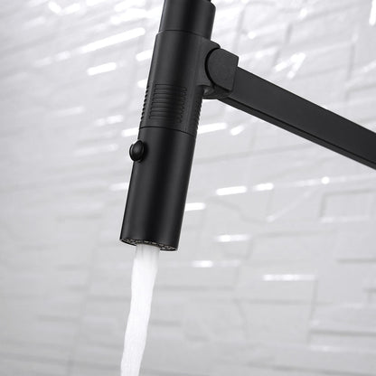 KAYA Pull Down Sink Mixer Matte Black