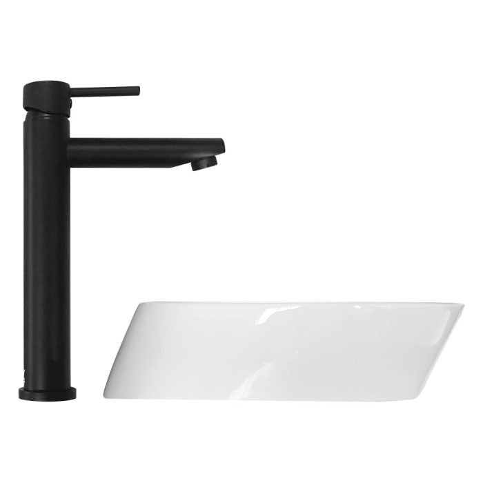 ALIX Above Counter Ceramic Basin 390 x 350 x 100mm