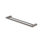Tono Double Towel Rail, 610 mm, Gun Metal