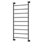 LILLIAN Heated Towel Rail 60120 Matte Black (9 Bars) 600x1208x95mm